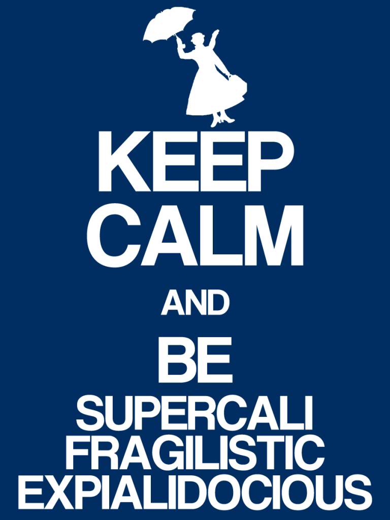 keep calm mary poppins